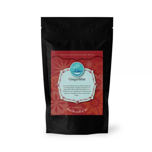 50g bag of GingerMint herbal tea